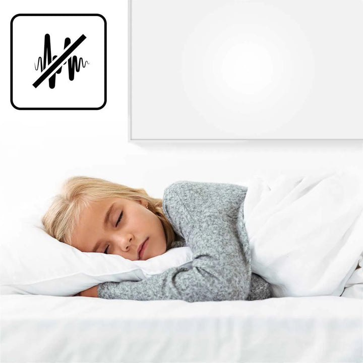 Cronos Graphene infrarødt varmepanel, effekt 300 W, farve: hvid, opvarmer et rum på op til 8 m², fjernbetjening, PRO CGP-300TWP