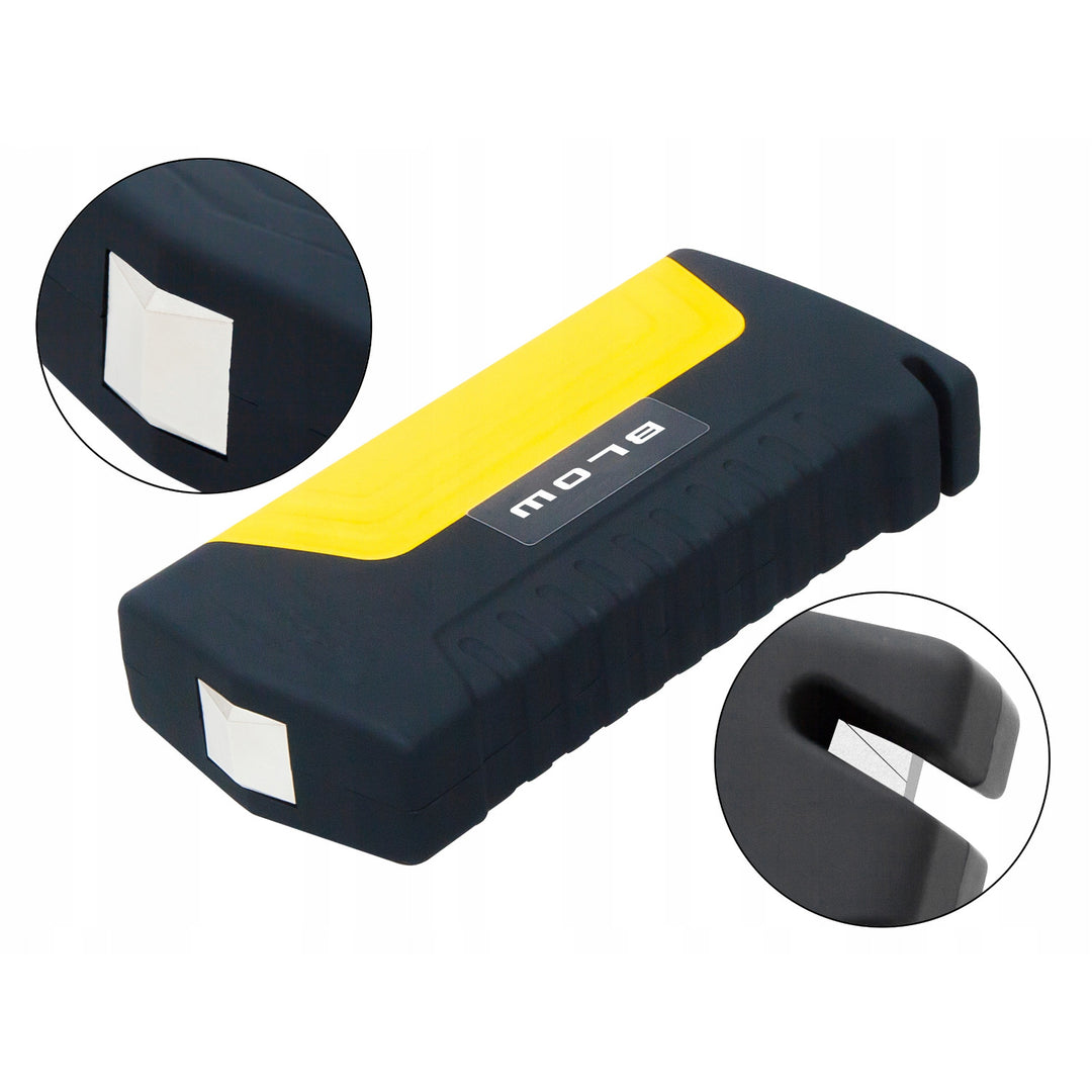 Jump Starter Blow, powerbank-funktion, strøm – startstrøm 200 A, spidsstrøm 400 A, kapacitet 12.800 mAh, 81-201#