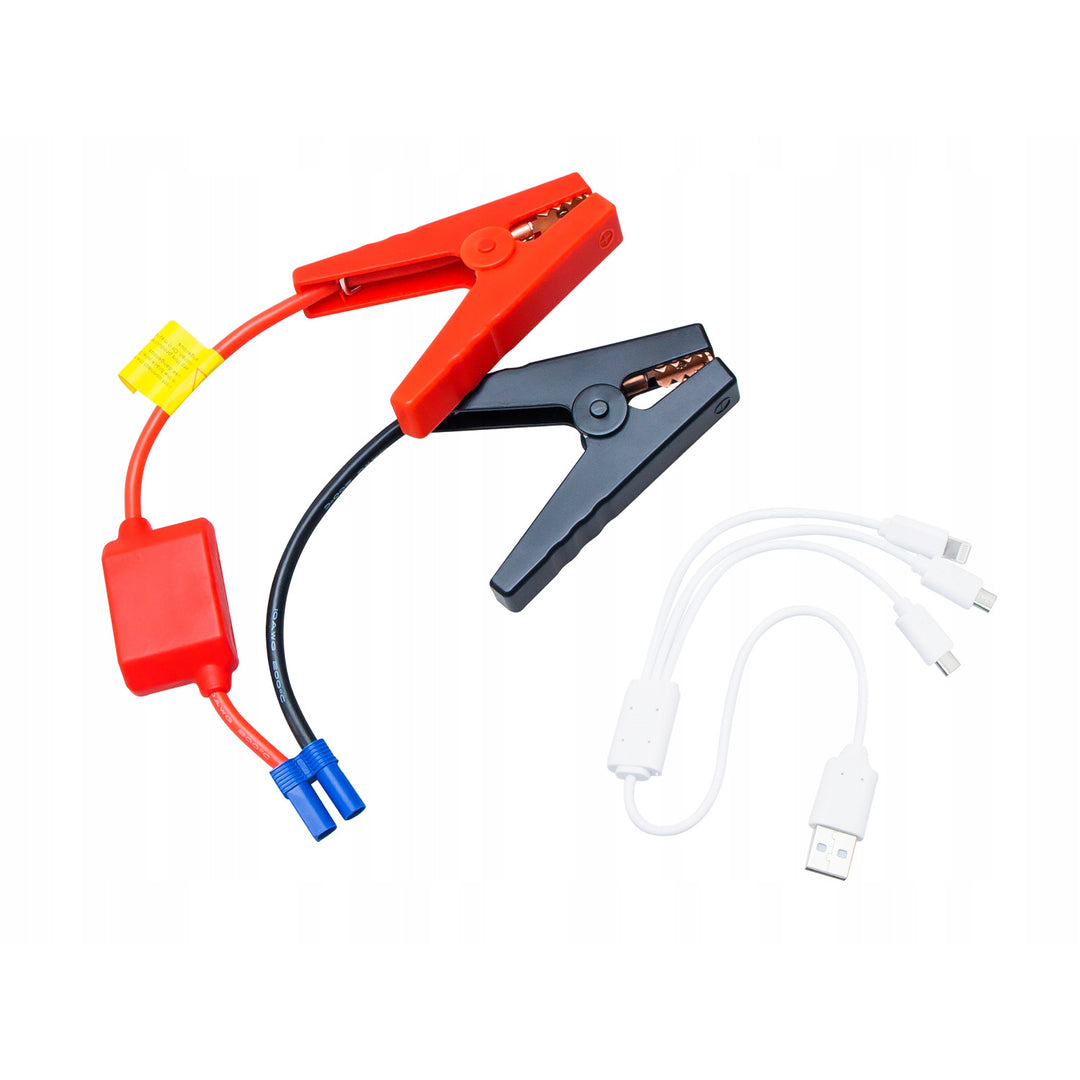 Jump Starter Blow, fungerer som powerbank og lommelygte, strøm – startstrøm 600 A, spidsstrøm 1000 A, kapacitet 30.000 mAh, 81-203#
