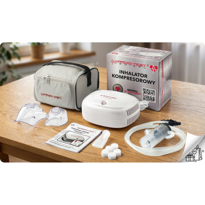 Kompressorinhalator, 2 masker, KT-NEB FAMILY, Techmed