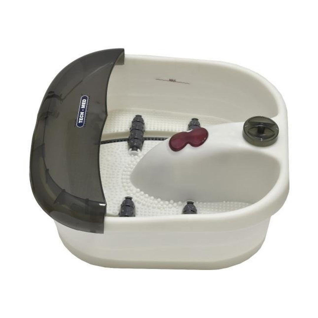 Fodmassageapparat, hydromassage, boblemassage, vibrationsmassage, infrarød, TM-588, Tech-Med