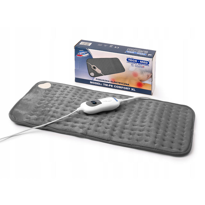 Elektrisk varmepude, 3 varmeniveauer, 30x60 cm, effekt 100 W, TM-PE COMFORT XL, Tech-Med
