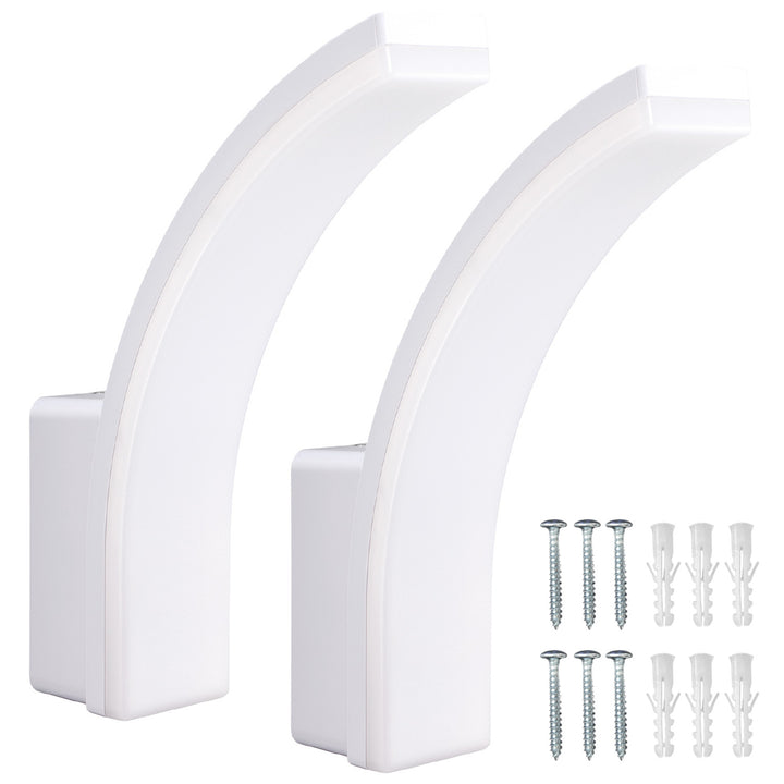 Maclean LED-lampe, hvid, 20 W, IP65, 2750 lm, neutral hvid farve (4000 K) MCE511 W, 2 stk.