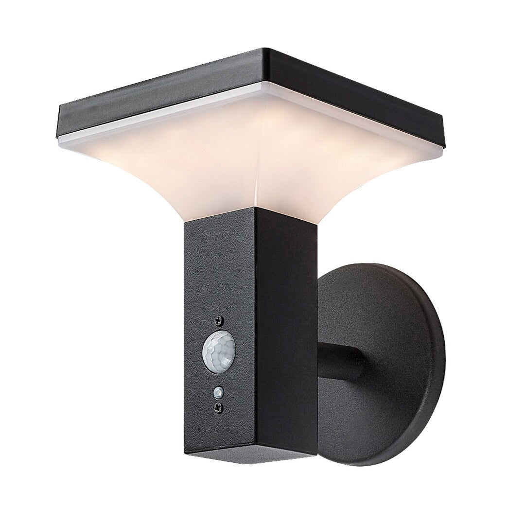 Rabalux-lampe, væglampe, udendørs, solcelledrevet, IP44, 4 W LED, Geleen, 2 stk.