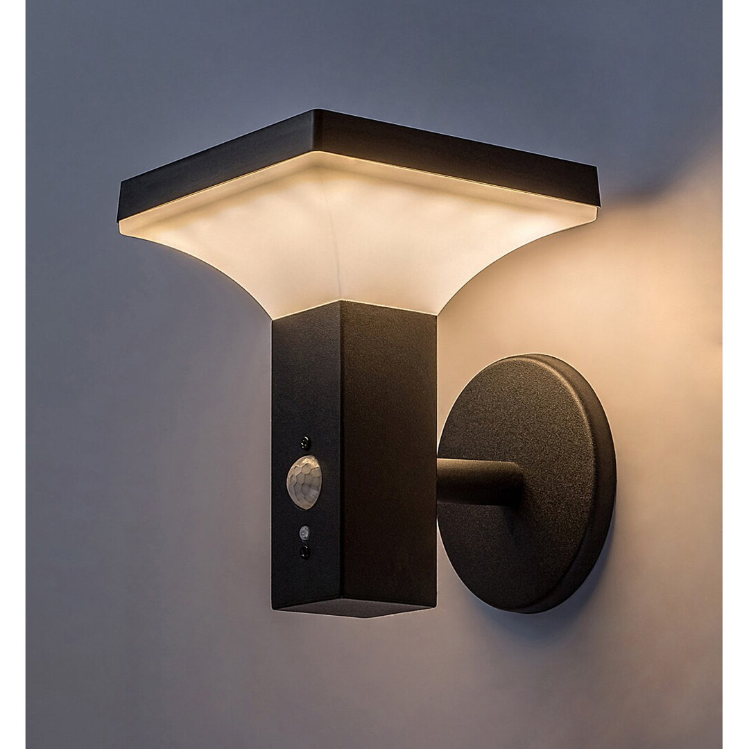 Rabalux-lampe, væglampe, udendørs, solcelledrevet, IP44, 4 W LED, Geleen, 2 stk.
