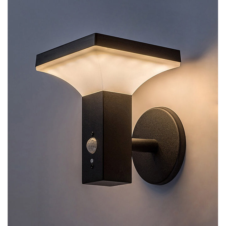 Rabalux-lampe, væglampe, udendørs, solcelledrevet, IP44, 4 W LED, Geleen, 2 stk.