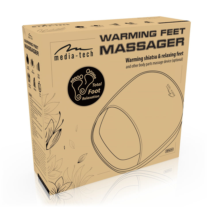 Fodmassager med varmefunktion – Warming Feet Massager MT6541