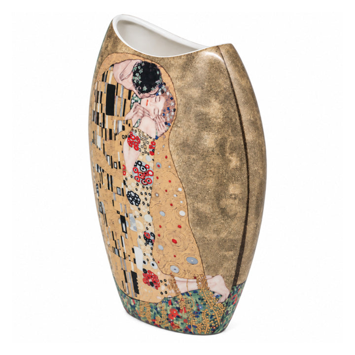 Porcelænsvase i gaveæske, Klimt-kollektionen »Kysset«