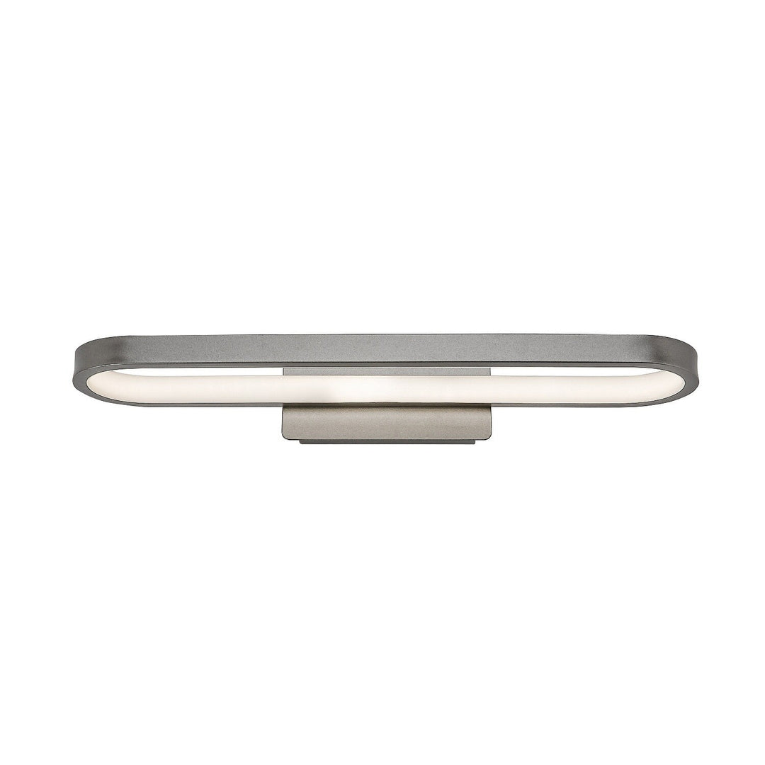 Badeværelsesvæglampe, Odran, LED 15 W, 1200 lm, 4000 K, L 40 cm, gunmetal, IP44, 75114