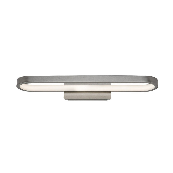 Badeværelsesvæglampe, Odran, LED 15 W, 1200 lm, 4000 K, L 40 cm, gunmetal, IP44, 75114