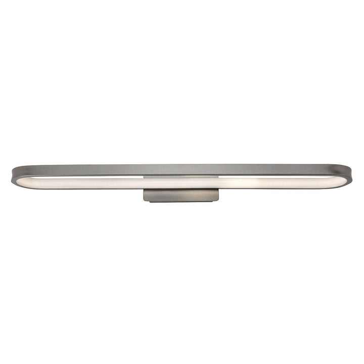 Badeværelsesvæglampe, Odran, LED 18 W, 1350 lm, 4000 K, L 60 cm, gunmetal, IP44, 75115