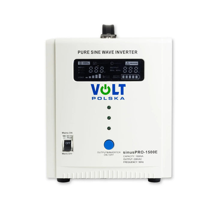Sinus Pro 1500 E nødstrømsforsyning, 12/230 V, konstant effekt 1050 W, samlet effekt 1500 VA, 3SP091512E