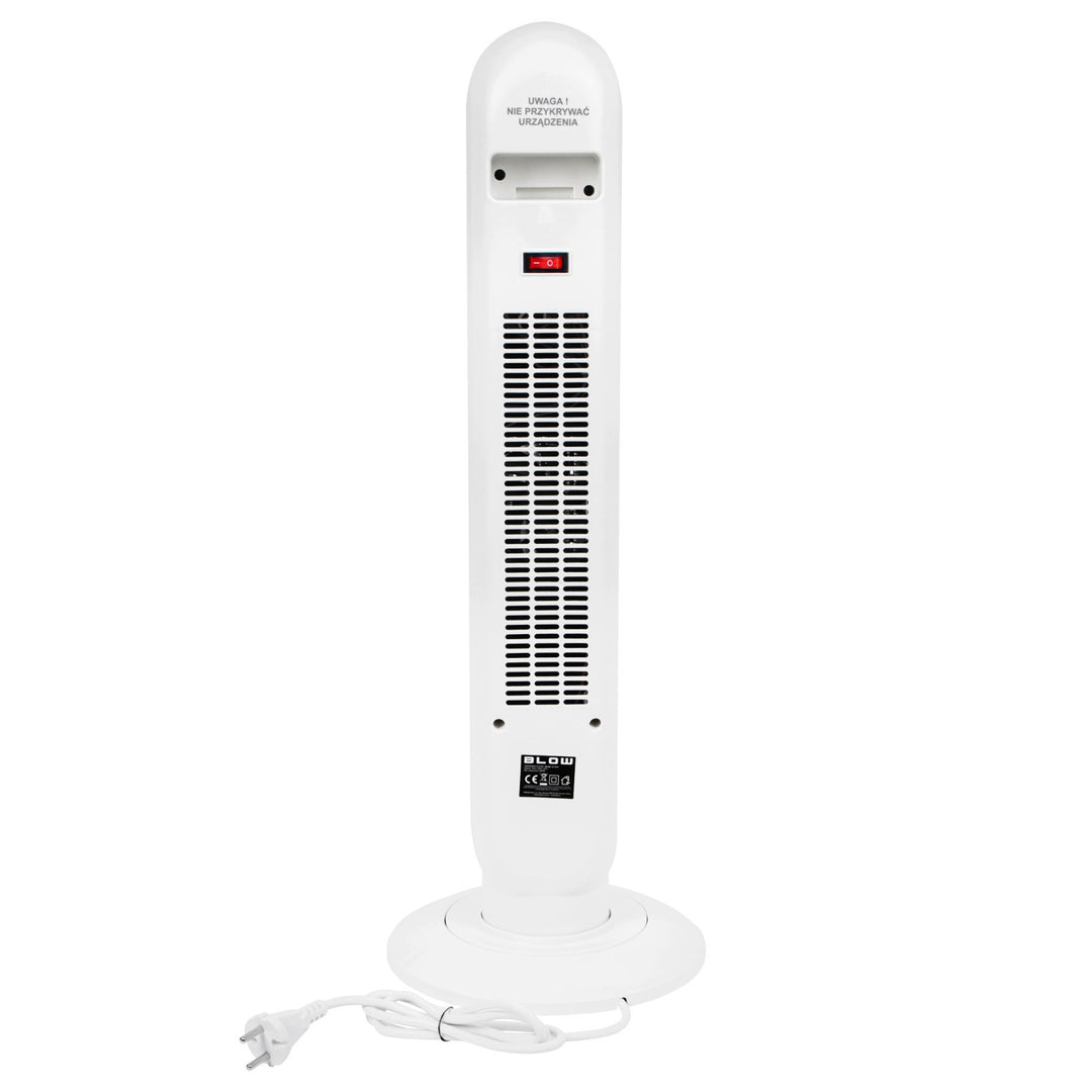 Blow-varmeapparat, effekt 2000 W, 3 driftsindstillinger, temperaturregulering, timer, fjernbetjening, 44-905#