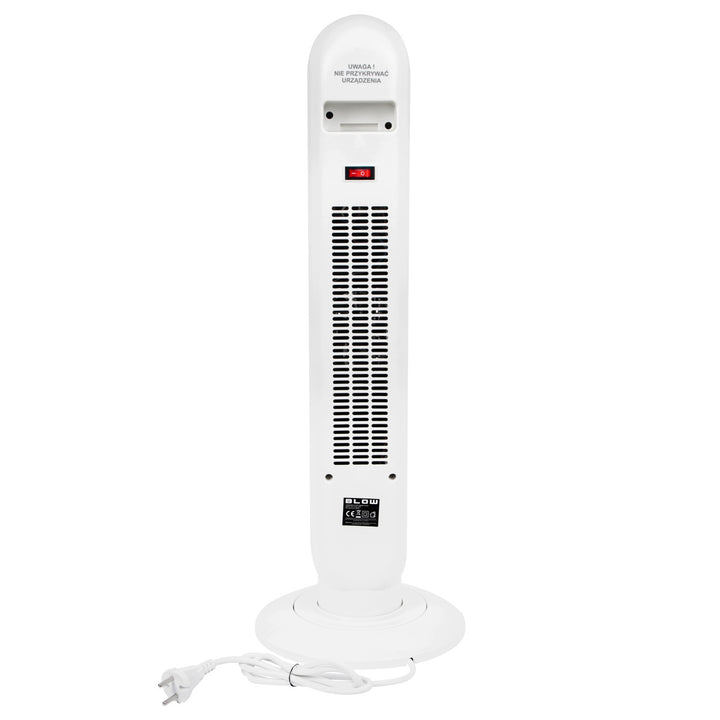 Blow-varmeapparat, effekt 2000 W, 3 driftsindstillinger, temperaturregulering, timer, fjernbetjening, 44-905#