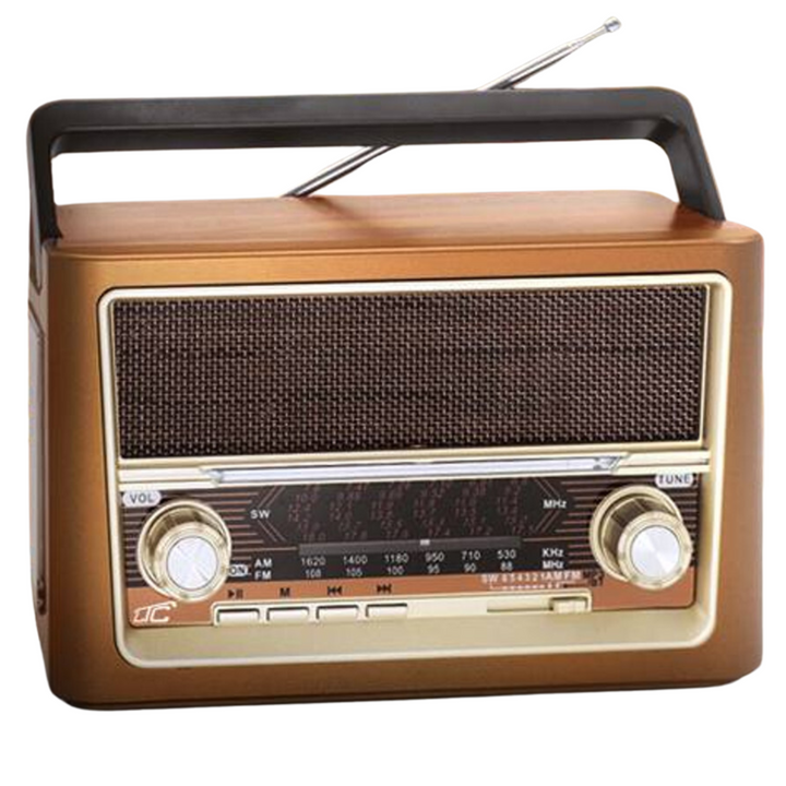 LTC bærbart radio, Bluetooth, FM/AM/SW, USB, LXLTC118UBT
