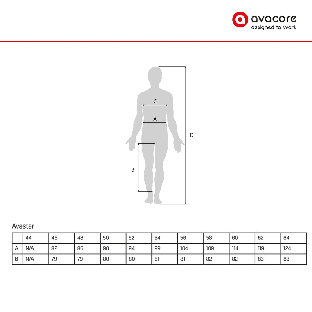 Avacore Avastar Arbejdsbukser med otte lommer 240-260 g/m2 Khaki Størrelse: 50