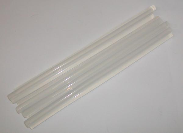 Termisk lim til varmluftspistol 11 mm 30 cm gennemsigtig
