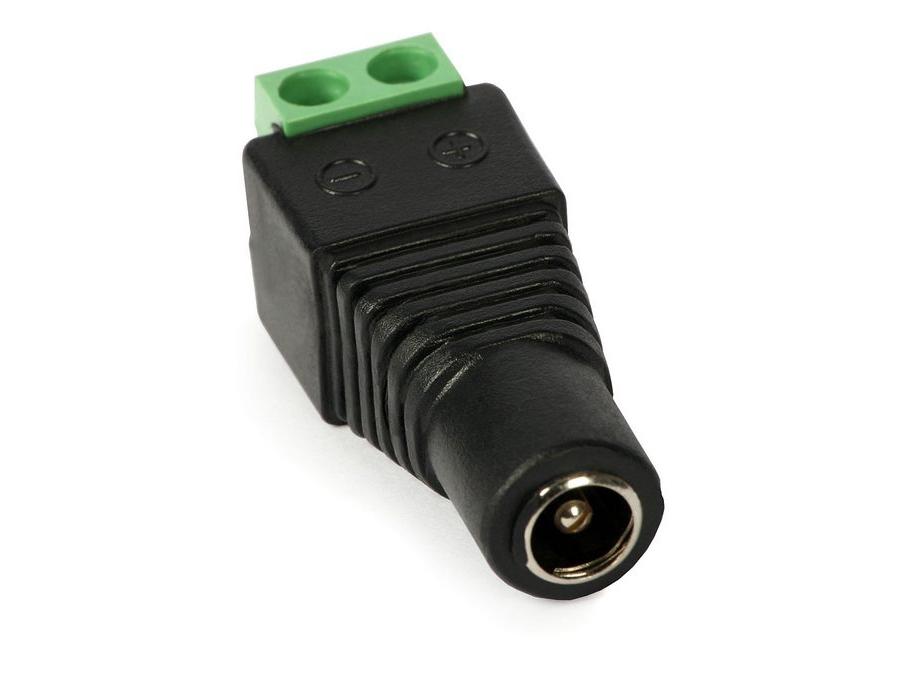 DC-stik, hunstik til LED-bånd 2,1 mm kvalitet