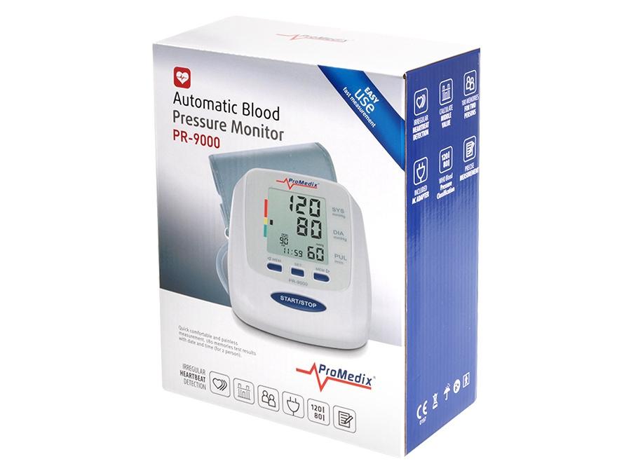 PROMEDIX PR9000 ARMBÅNDSBLODTRYKSMÅLER STRØMFORSYNING