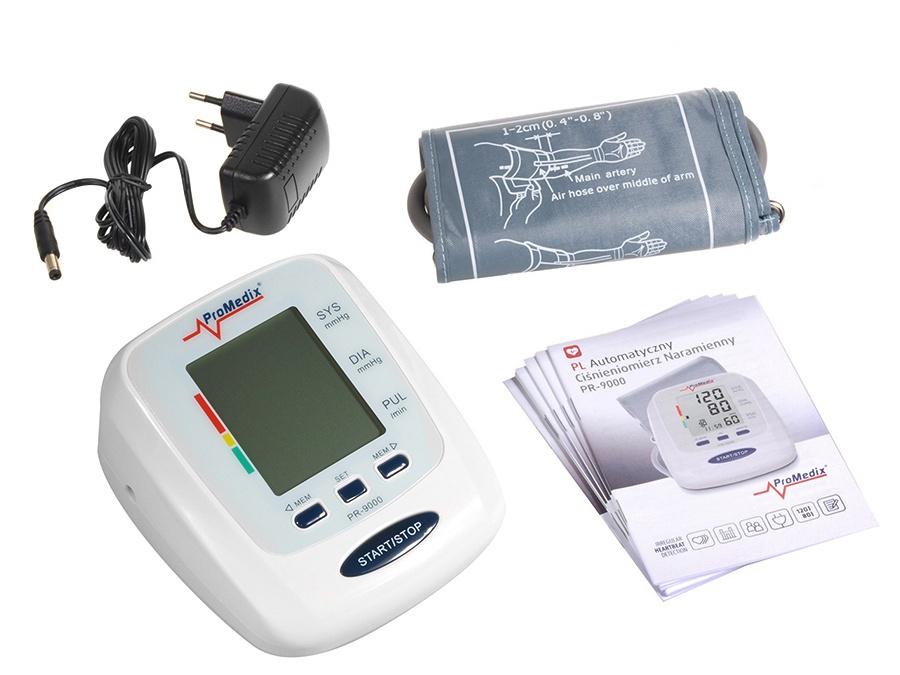 PROMEDIX PR9000 ARMBÅNDSBLODTRYKSMÅLER STRØMFORSYNING