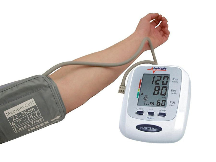 PROMEDIX PR9000 ARMBÅNDSBLODTRYKSMÅLER STRØMFORSYNING