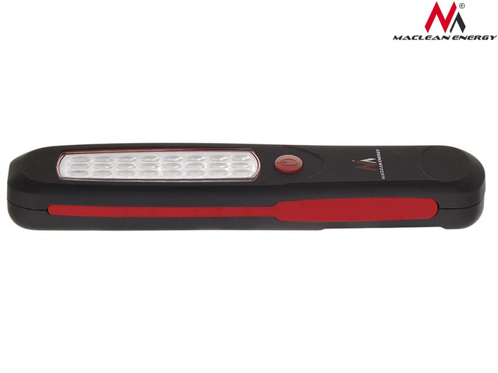 Maclean 24 LED værkstedslampe, magnet, krog, 3xAA, MCE03