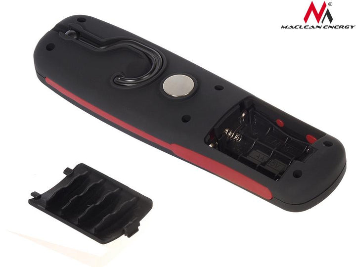 Maclean 24 LED værkstedslampe, magnet, krog, 3xAA, MCE03