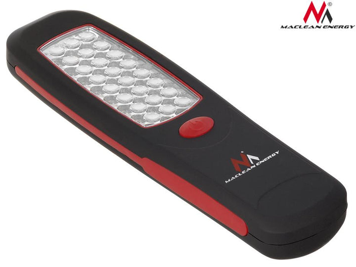 Maclean 24 LED værkstedslampe, magnet, krog, 3xAA, MCE03