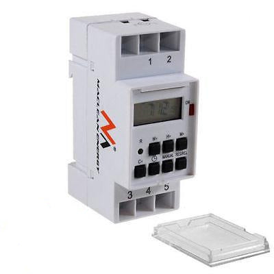 Maclean digital timer, til DIN-skinne, 10 programmer, maks. 156 programmer, 3600 W, MCE09