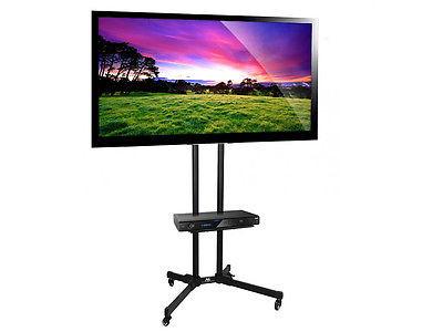 Stand, professionel rullende TV-vogn Maclean MC-661, maks. VESA 600x400, maks. 55 kg,