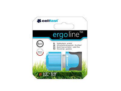 Hurtigkobling 1/2" 5/8'' Cellfast Ergo 53-130