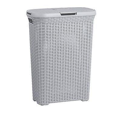 Curver vasketøjskurv, åben konstruktion, 40 l, mørkebrun, Natural Style