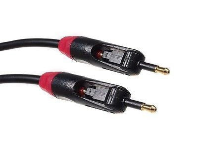 CYFROWY T-T TOSLINK optisk kabel - 0,5 m drejelige stik
