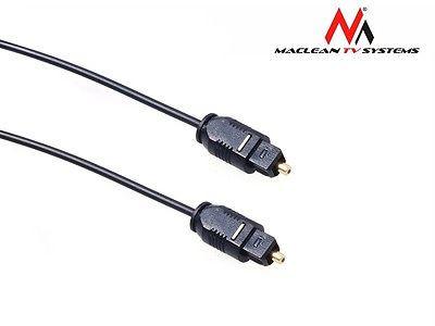 Toslink T-T ULTRA SLIM 0,5 m optisk kabel Maclean MCTV-750
