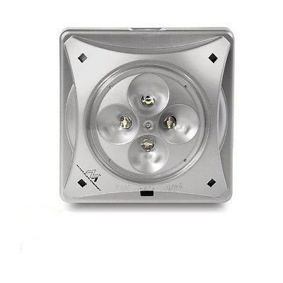 Højkvalitets solcellelampe med skumringssensor til parasol Maclean MCE124