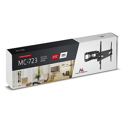 Maclean tv-beslag, universal, maks. VESA 600x400, 37-80", 45 kg, sort, MC-723 B