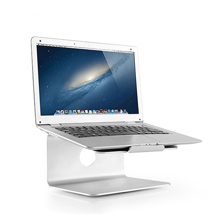 Maclean laptop-stativ, aluminium, sølv, MC-730