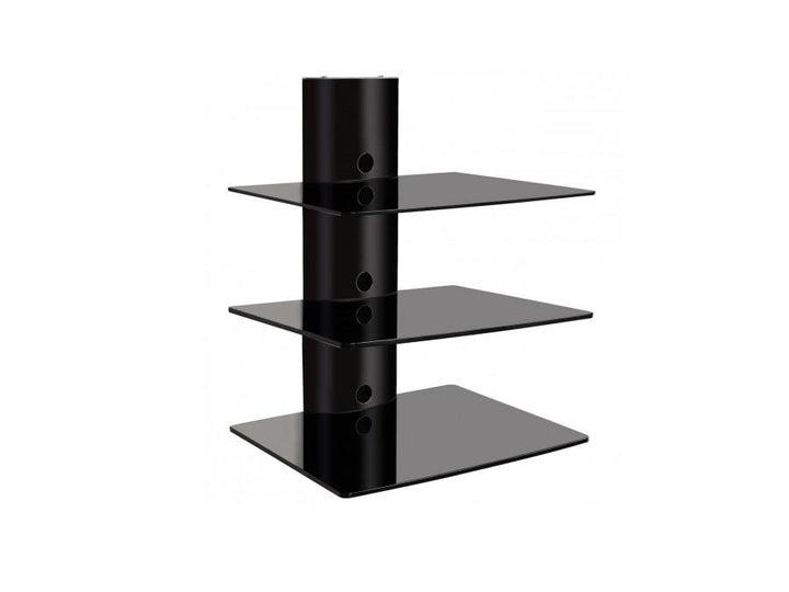Tredobbelt hylde til DVD/tuner/konsol D-51 Art 543x355x445mm