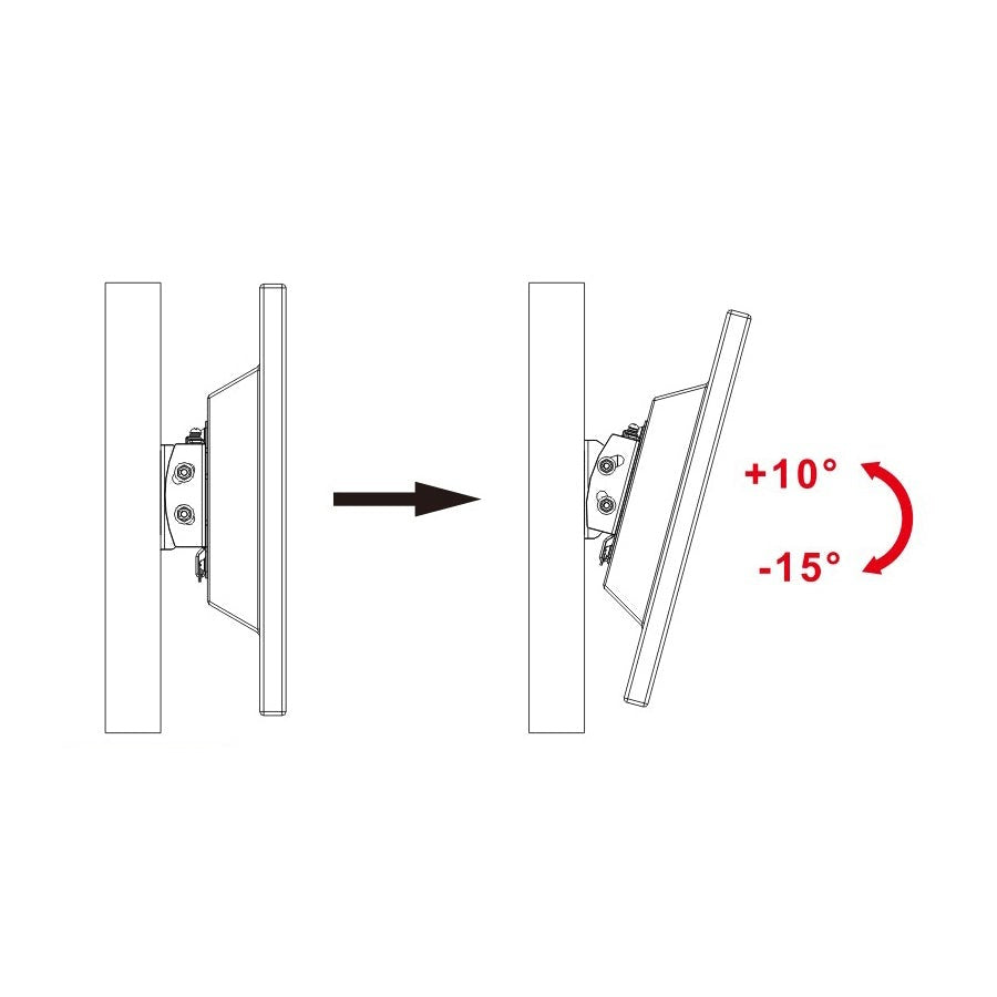 Maclean tv-holder, maks. VESA 100x100, 13-27", 20 kg, sort, MC-596