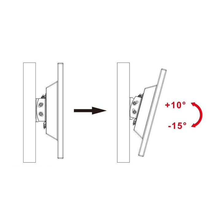 Maclean tv-holder, maks. VESA 100x100, 13-27", 20 kg, sort, MC-596
