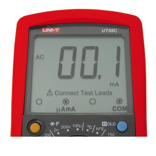 Professionel digital måler UT58C - UNI-T UT58C universal multimeter