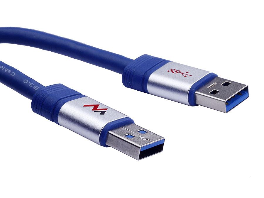 Kabel, USB 3.0 AM - AM 1,8 m Maclean MCTV-606 blisterpakning