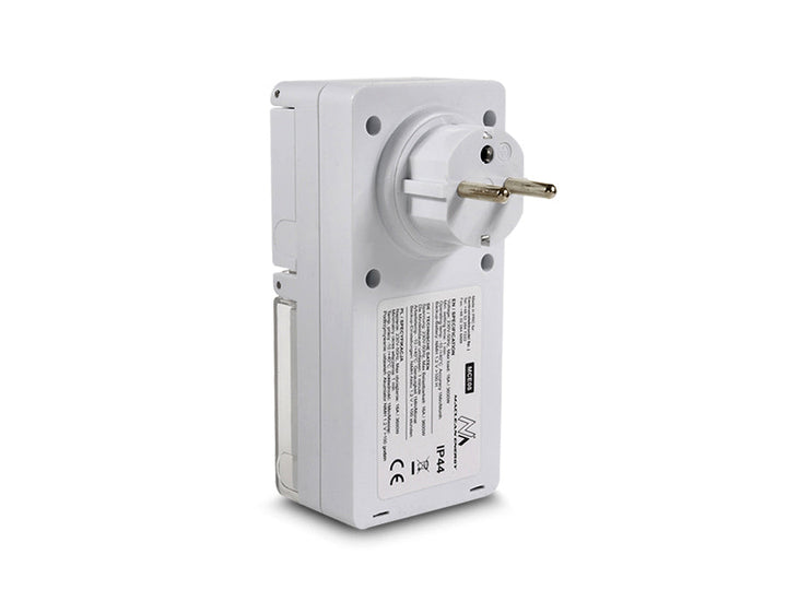 Maclean MCE08 digital timer, udendørs, tilfældig funktion, 10 programmer, maks. 156 programmer, 3600 W