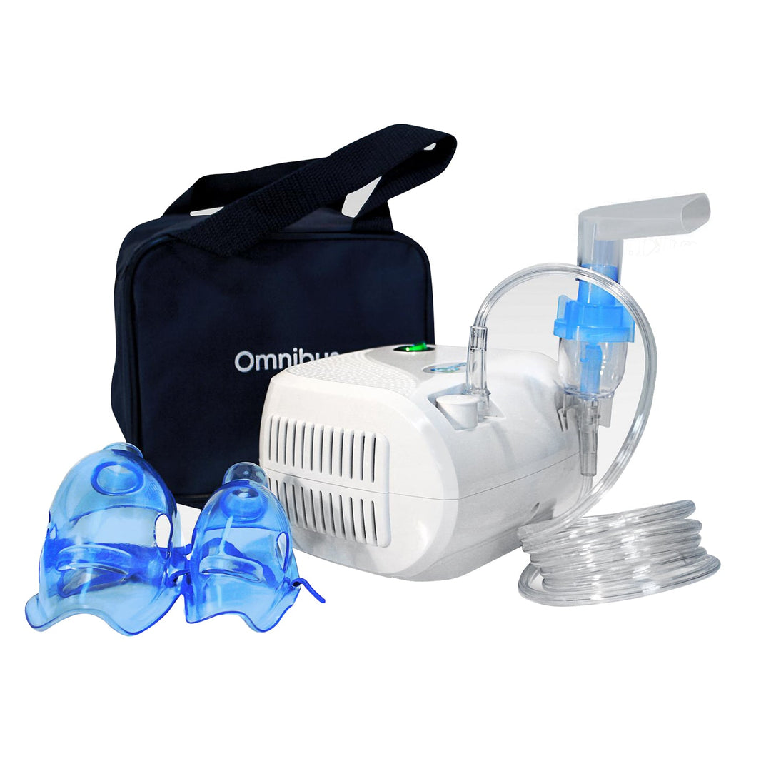 Omnibus inhalator medicinsk forstøver BR-CN 116 hvid