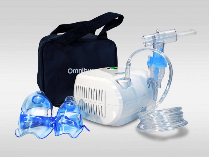 Omnibus inhalator medicinsk forstøver BR-CN 116 hvid