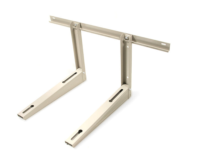 Maclean-holder til klimaanlæg/varmepumpe, armens længde 550 mm, galvaniseret stål, op til 200 kg, MC-623