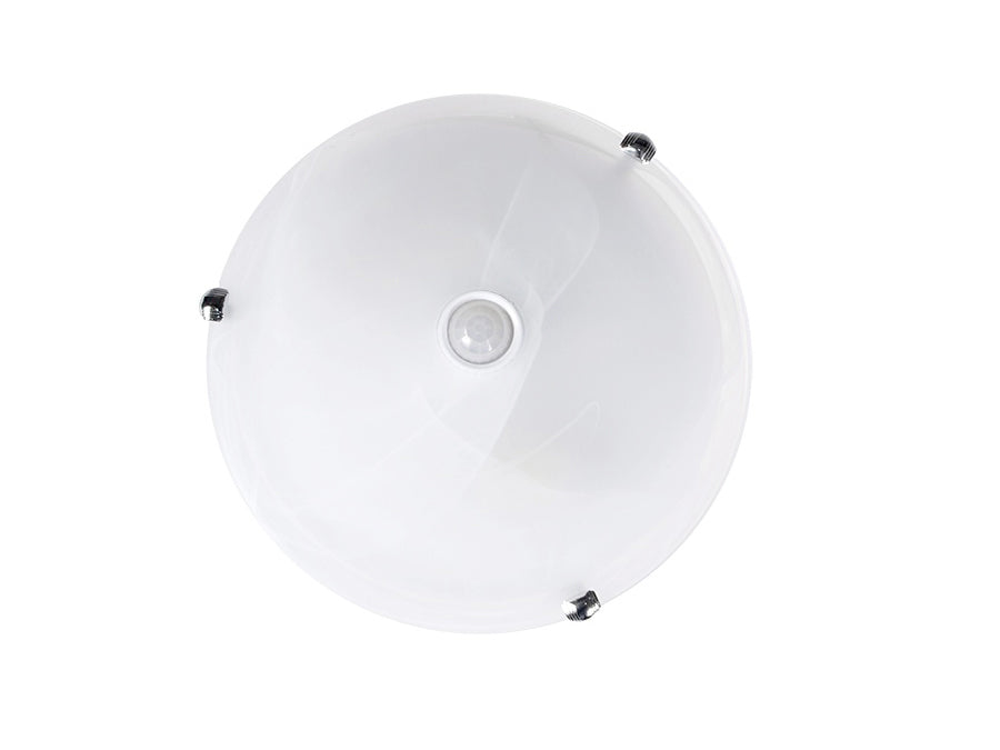 Loftlampe med bevægelsessensor Maclean, loftmonteret, med PIR-sensor, maks. 2x40W, E27, MCE22