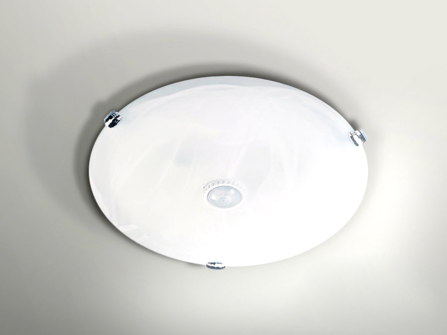 Loftlampe med bevægelsessensor Maclean, loftmonteret, med PIR-sensor, maks. 2x40W, E27, MCE22