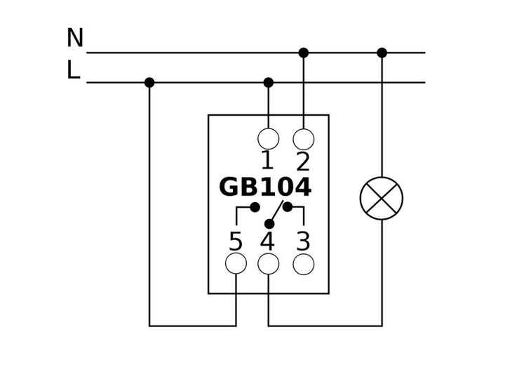 Tidsafbryder - digital timer til DIN-skinne GreenBlue GB104 16 programmer maks. 240 programmer