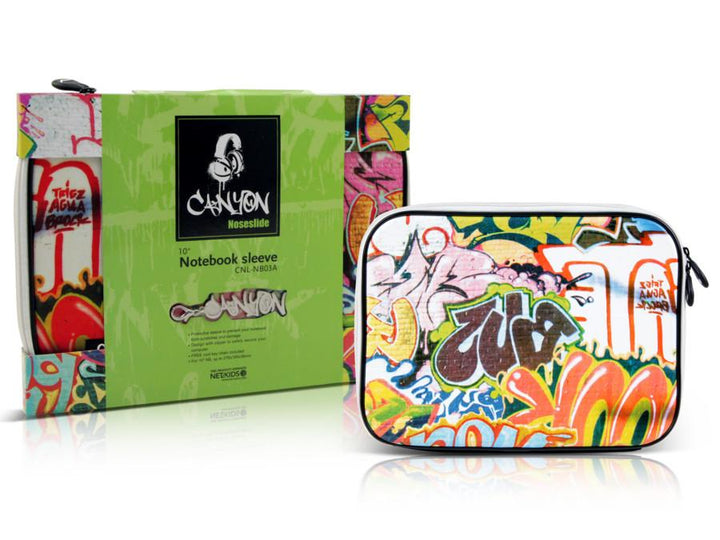 10" bærbar computertaske NB03B Canyon Graffitti
